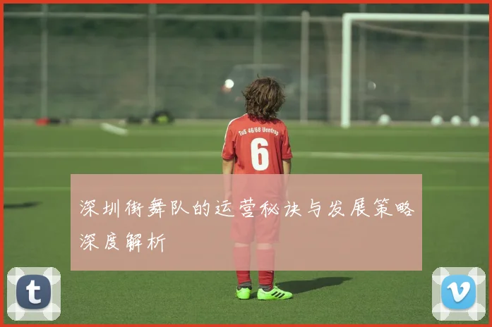 深圳街舞队的运营秘诀与发展策略深度解析